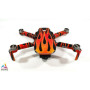 DJI MINI 2 - SKIN - DESIGN: FLAMES  - Decal - Wrap -  Folie