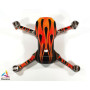 DJI MINI 2 - SKIN - DESIGN: FLAMES  - Decal - Wrap -  Folie