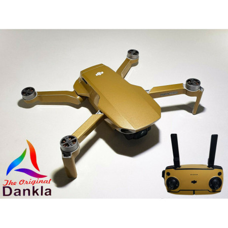 DJI MAVIC MINI - SKIN - METALLIC GOLD - Folie / Decal / Wrap / Drohne