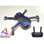 DJI MAVIC MINI - SKIN - METALLIC INTERGALACTIC BLUE - Folie / Decal / Wrap