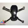 DJI MAVIC MINI - SKIN - METALLIC SCHWARZ - Folie / Decal / Wrap / Drohne