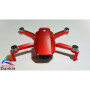DJI MAVIC MINI - SKIN - ALU ROT GEBÜRSTET - Folie / Decal / Wrap / Drohne