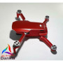 DJI MAVIC MINI - SKIN - ALU ROT GEBÜRSTET - Folie / Decal / Wrap / Drohne
