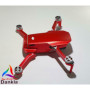 DJI MAVIC MINI - SKIN - ALU ROT GEBÜRSTET - Folie / Decal / Wrap / Drohne