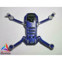 DJI MAVIC MINI - SKIN - ALU BLAU GEBÜRSTET - Folie / Decal / Wrap / Drohne