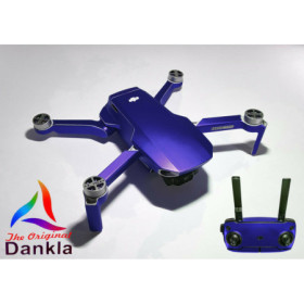 DJI MAVIC MINI - SKIN - CHROM BLAU - Folie / Decal / Wrap / Drohne