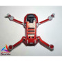 DJI MAVIC MINI - SKIN - CHROM ROT - Folie / Decal / Wrap / Drohne