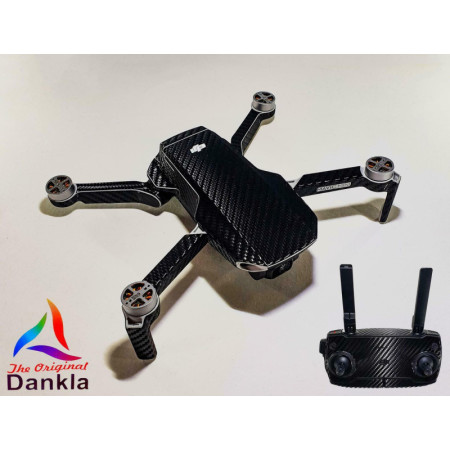 DJI MAVIC MINI - SKIN - CARBON SCHWARZ - Folie / Decal / Wrap / Drohne