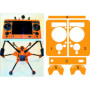 YUNEEC TYPHOON H 3 - SKIN - NEON ORANGE / Wrap / Decal / Foil / Zubehör