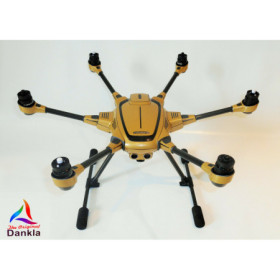 YUNEEC TYPHOON H - SKIN - METALLIC GOLD / Decal / Folie/ Drohne / Zubehör