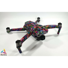 DJI MAVIC AIR 2 - SKIN - DESIGN: COLOURED PIXELS - Folie / Wrap / Decal