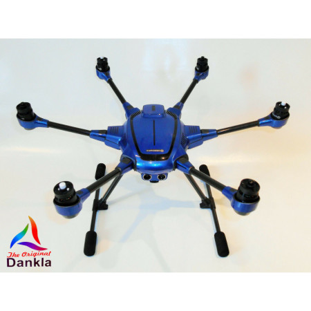 YUNEEC TYPHOON H - SKIN - METALLIC NIGHTBLUE / Wrap / Decal / Folie/ Drohne