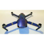 DJI MAVIC PRO / PLATINUM - SKIN - METALLIC INTERGALACTIC BLUE - 3-5 Batterien