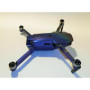 DJI MAVIC PRO / PLATINUM - SKIN - METALLIC INTERGALACTIC BLUE - 3-5 Batterien
