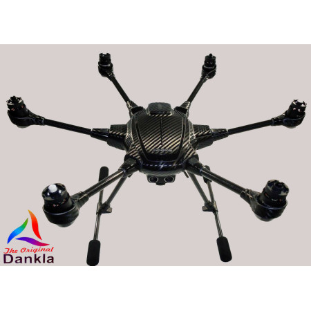 YUNEEC TYPHOON H 3 - SKIN - CARBON SCHWARZ / Wrap / Decal / Foil / Zubehör