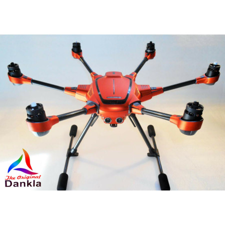 YUNEEC TYPHOON H - SKIN - Chrom Orange / Wrap / Decal / Foil / Folie / Drohne