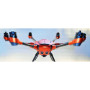 YUNEEC TYPHOON H - SKIN - Chrom Orange / Wrap / Decal / Foil / Folie / Drohne