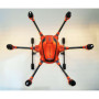 YUNEEC TYPHOON H - SKIN - Chrom Orange / Wrap / Decal / Foil / Folie / Drohne