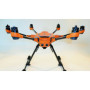 YUNEEC TYPHOON H - SKIN - Carbon Orange / Wrap / Decal / Foil / Folie / Drohne