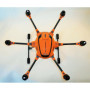 YUNEEC TYPHOON H - SKIN - Carbon Orange / Wrap / Decal / Foil / Folie / Drohne