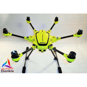 YUNEEC TYPHOON H - SKIN - NEON GELB / YELLOW / Wrap / Decal / Foil/Folie/Drohne