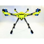 YUNEEC TYPHOON H - SKIN - NEON GELB / YELLOW / Wrap / Decal / Foil/Folie/Drohne