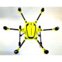 YUNEEC TYPHOON H - SKIN - NEON GELB / YELLOW / Wrap / Decal / Foil/Folie/Drohne