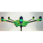 YUNEEC TYPHOON H - SKIN - Carbon Grün/green / Wrap / Decal / Foil/Folie / Drohne