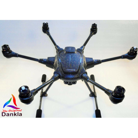 YUNEEC TYPHOON H - SKIN - HONEYCOMB SCHWARZ/BLACK /Wrap/Decal/Foil/Folie/Drohne