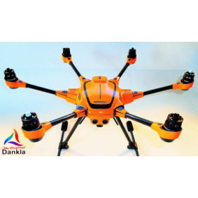 YUNEEC TYPHOON H - SKIN - NEON ORANGE / Wrap / Decal / Foil / Folie / Drohne