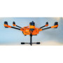 YUNEEC TYPHOON H - SKIN - NEON ORANGE / Wrap / Decal / Foil / Folie / Drohne