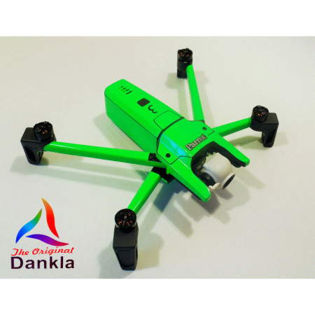 PARROT ANAFI - SKIN - NEON GRÜN - 3-5 Batterie - Drohne / Zubehör / Folie / Foil