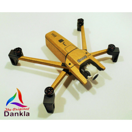 PARROT ANAFI - SKIN - HONEYCOMB GOLD - 3-5 Batterie - Drohne / Zubehör / Folie