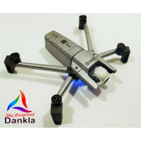 PARROT ANAFI - SKIN - HONEYCOMB SILBER - 3-5 Batterie - Drohne / Zubehör / Folie