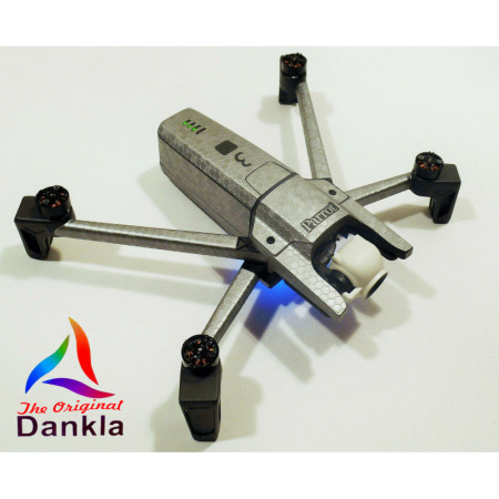 PARROT ANAFI - SKIN - HONEYCOMB SILBER - 3-5 Batterie - Drohne / Zubehör / Folie