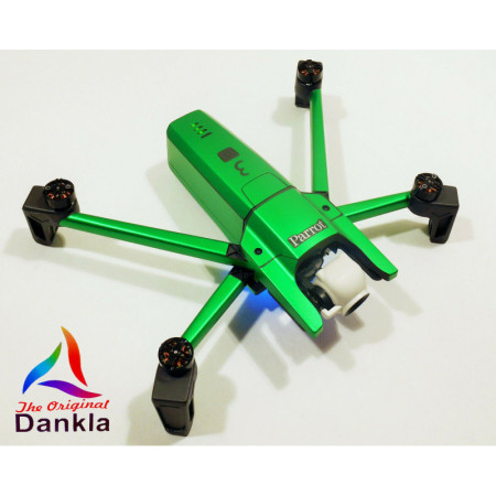 PARROT ANAFI- SKIN- CHROM GRÜN - 3-5 Batterie - Drohne / Zubehör / Folie