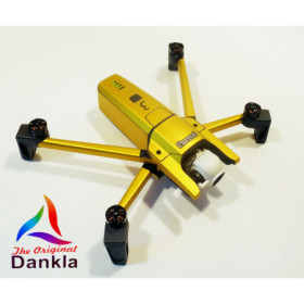 PARROT ANAFI- SKIN- CHROM GOLD - 3-5 Batterie - Drohne / Zubehör / Folie