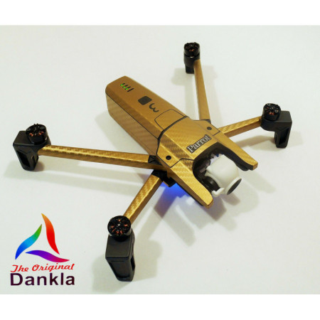 PARROT ANAFI- SKIN- CARBON GOLD - 3-5 Batterie - Drohne / Zubehör / Folie