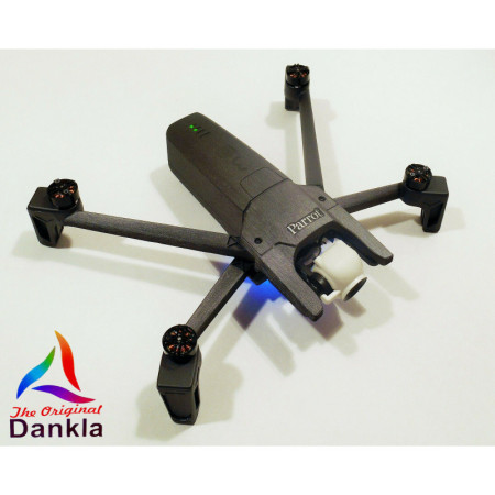 PARROT ANAFI- SKIN- ALU GRAU GEBÜRSTET - 3-5 Batterie - Drohne / Zubehör / Folie