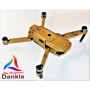 DJI MAVIC PRO / PLATINUM - SKIN - HONEYCOMB GOLD - 3-5 Batterien /Drohne/Zubehör