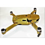 DJI MAVIC PRO / PLATINUM - SKIN - HONEYCOMB GOLD - 3-5 Batterien /Drohne/Zubehör