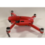 DJI MAVIC PRO / PLATINUM - SKIN - CHROM ROT - 3-5 Batterien / Drohne / Zubehör