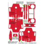 DJI MAVIC PRO / PLATINUM - SKIN - CHROM ROT - 3-5 Batterien / Drohne / Zubehör