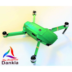 DJI MAVIC PRO / PLATINUM - SKIN - CHROM GRÜN - 3-5 Batterien / Drohne / Zubehör