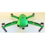 DJI MAVIC PRO / PLATINUM - SKIN - CHROM GRÜN - 3-5 Batterien / Drohne / Zubehör