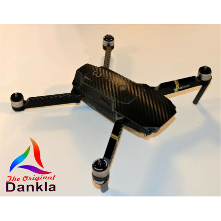 DJI MAVIC PRO / PLATINUM - SKIN - CARBON SCHWARZ - 3-5 Batterien /Drohne/Zubehör