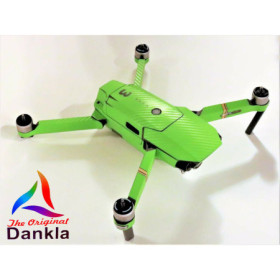 DJI MAVIC PRO / PLATINUM - SKIN - CARBON GRÜN - 3-5 Batterien / Drohne / Zubehör