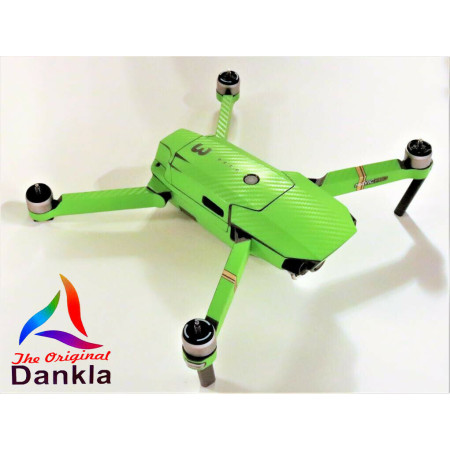 DJI MAVIC PRO / PLATINUM - SKIN - CARBON GRÜN - 3-5 Batterien / Drohne / Zubehör