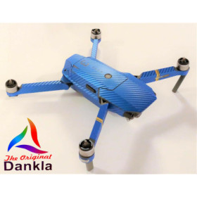 DJI MAVIC PRO / PLATINUM - SKIN - CARBON BLAU - 3-5 Batterien / Drohne / Zubehör