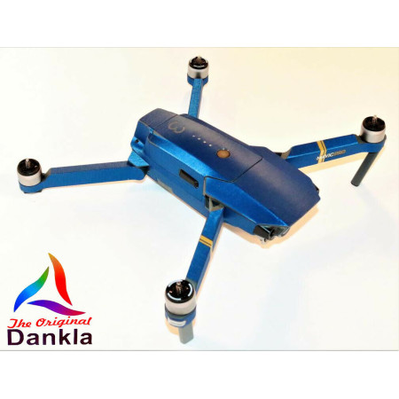 DJI MAVIC PRO / PLATINUM - SKIN- ALU BLAU GEB.- 3-5 Batterien / Drohne / Zubehör